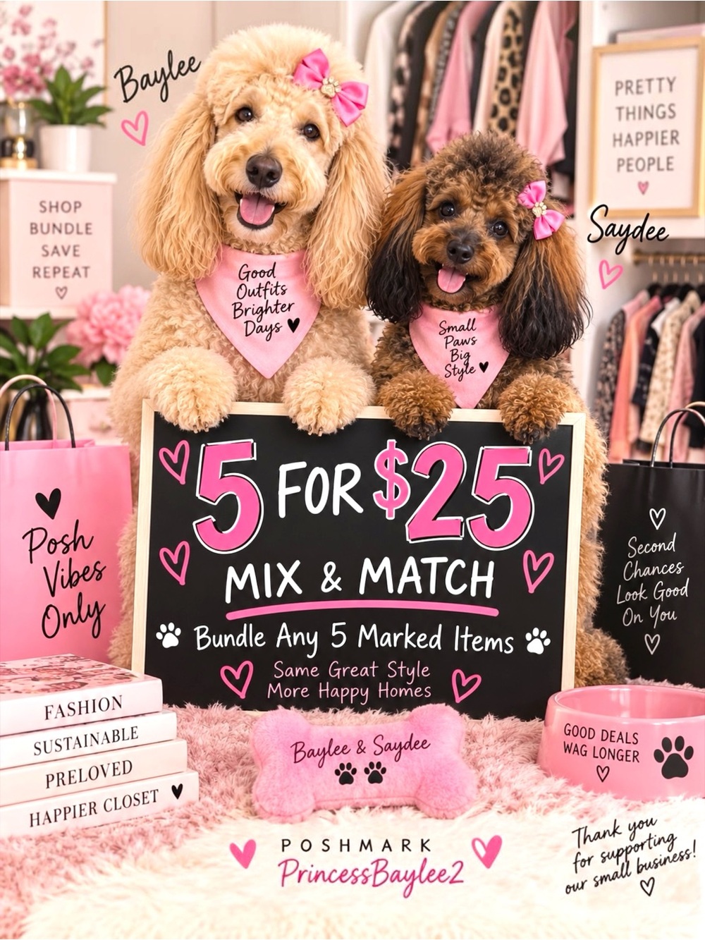 5 FOR $25 SALE | MIX & MATCH | BUNDLE & SAVE